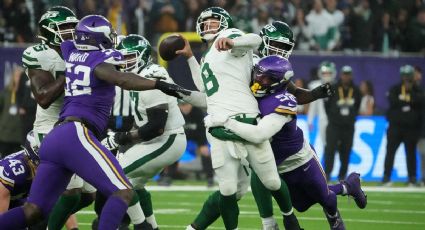 Los Vikings le interceptan en tres ocasiones a Aaron Rodgers para vencer a los Jets en Londres