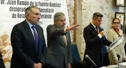 Ratifican a Juan Ramón de la Fuente como titular de la SRE en comisión del Senado; pasa al pleno