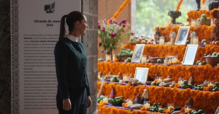 dia de muertos Palacio Nacional sheinbaum