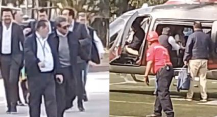 Monreal y Haces defienden su viaje en helicóptero; “es normal”, dice el coordinador de Morena