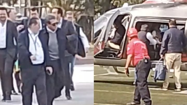 Monreal y Haces defienden su viaje en helicóptero; “es normal”, dice el coordinador de Morena