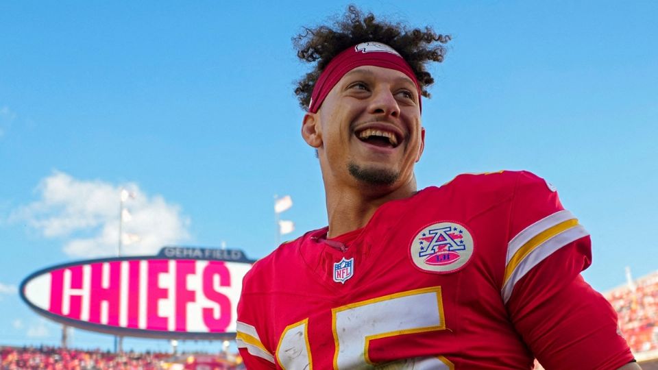 Patrick Mahomes, estrella de los Chiefs.