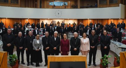 Sheinbaum se reúne con el Episcopado Mexicano y su nuevo presidente crítico del gobierno