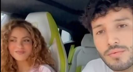 Shakira graba video con Sebastián Yatra en su coche de lujo y promete regalarlo a un fan