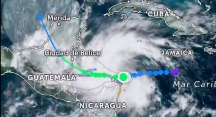 Se forma la tormenta tropical "Sara" en el sureste de México; habrá lluvias en Campeche, Yucatán y Quintana Roo