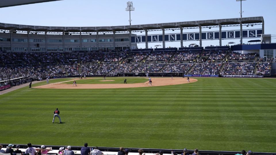 El George M. Steinbrenner Field, en un juego de Yankees.
