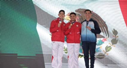 ¡Dominantes! Los mexicanos Iván Veloz y Mario Nava conquistan oro y plata en Campeonato Panamericano de gimnasia aeróbica