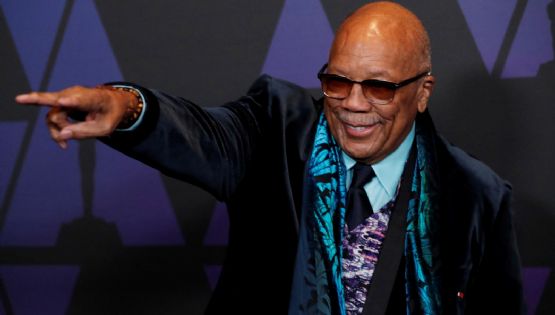 Quincy Jones recibe un Óscar honorífico póstumo durante la gala de los Governors Awards