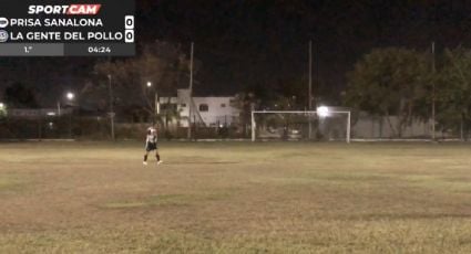 Balacera en Culiacán interrumpe un partido de futbol amateur que se transmitía en vivo en redes sociales