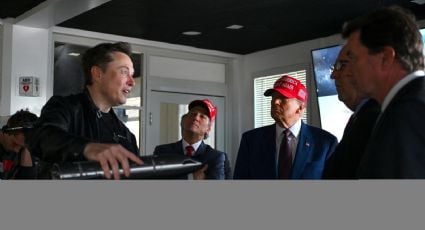 Trump y Musk eclipsan la prueba del cohete Starship para mostrarse como "reyes del espacio"