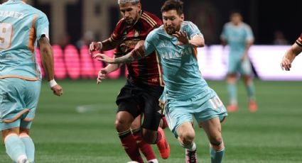 Messi e Inter Miami caen en Atlanta y dejan en suspenso su pase a la próxima instancia de los playoffs de la MLS