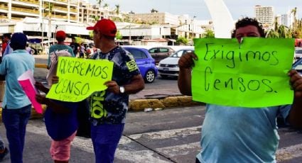 Damnificados de Guerrero acusan a servidores de la nación de aplicar censos selectivos