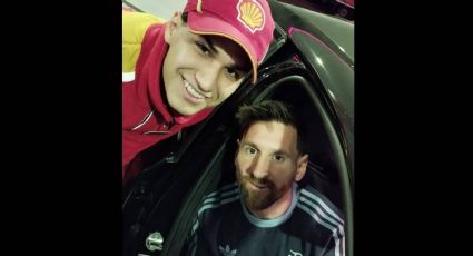 Despachador de gasolina en Argentina se vuelve viral tras tomarse una selfie con Messi: “Acabo de llenarle el tanque a Dios”