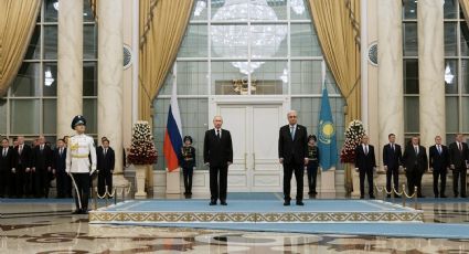 Putin llega a Kazajistán para abordar la cooperación rusa en la primera central nuclear de la región centroasiática