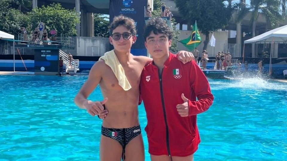 Los mexicanos celebran en Río.