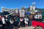 Feligreses exigen justicia por el asesinato del padre Marcelo Pérez en peregrinación en Chiapas