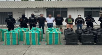 Detienen a dos mexicanos en Ecuador con más de una tonelada de cocaína