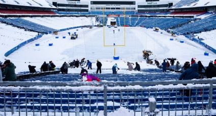 Los Bills convocan otra vez a sus aficionados para quitar la nieve de su estadio ante las próximas tormentas