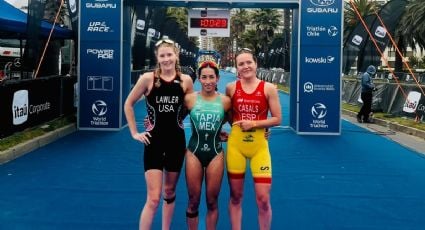 La mexicana Rosa María Tapia se baña de oro y conquista el Americas Triathlon Premium Cup Viña del Mar en Chile