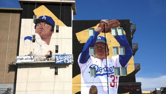 Los Ángeles declara el ‘Día de Fernando Valenzuela’ e inmortaliza al mexicano con un mural espectacular