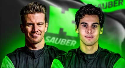 El brasileño Gabriel Bortoleto, de 20 años, y Nico Hulkenberg serán los pilotos de Sauber la próxima temporada de Fórmula 1