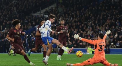 ¡No termina su pesadilla! Manchester City sufre ante Brighton su cuarta derrota consecutiva