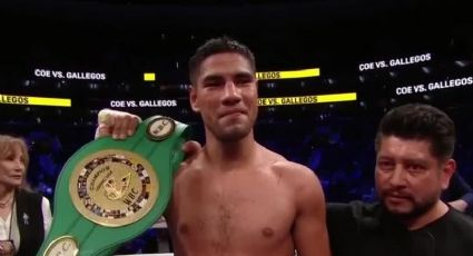 ¡Campeón del mundo! El mexicano Manuel 'Meño' Gallegos logra nocaut y conquista el título semicompleto USA del CMB