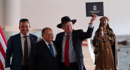 "Que nunca nadie nos diga que debe haber división entre Estados Unidos y México": Ken Salazar