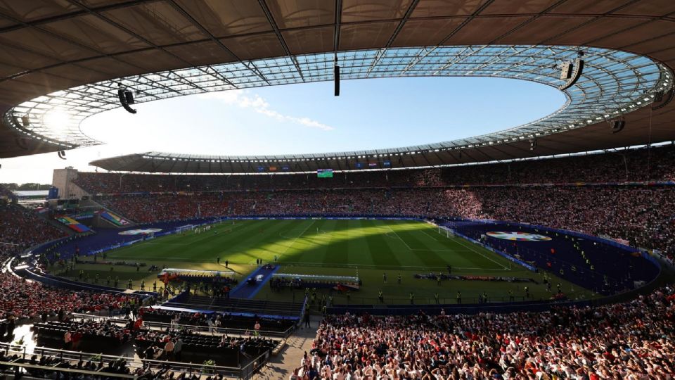 El Olympiastadion de Berlín, en un partido de la Euro 2024.