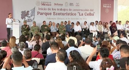 En acto ecológico en Chiapas sin la titular de Semarnat, Sheinbaum ordena evitar lujos a funcionarios