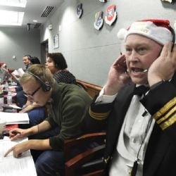 Millones de niños rastrearán a Santa Claus a través del Comando de Defensa Aeroespacial de Norteamérica