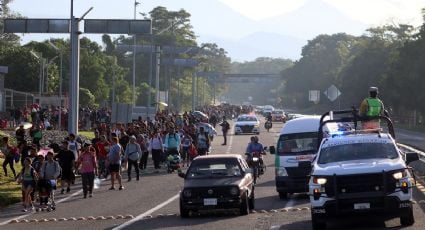 Caravana migrante se estanca en Chiapas y algunos piensan en quedarse