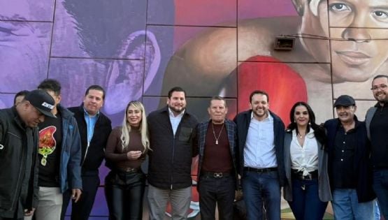 ¡Imponente! El legendario Julio César Chávez inaugura icónico mural  en Tijuana como homenaje a su carrera: "Es mi segunda casa"