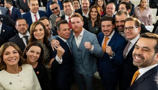 ‘Canelo’ Álvarez apoya a Pablo Lemus en su arribo al gobierno de Jalisco y aclara que no recibe favores de políticos: “Lo hago sin necesidad de nada”