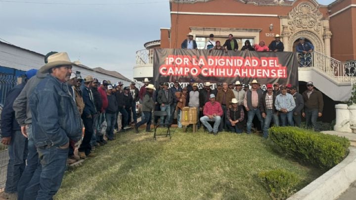 En Chihuahua campesinos cumplen 17 días de plantón por falta de entrega de apoyos de Producción para el Bienestar