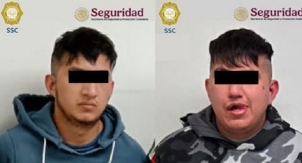 Detienen en CDMX a Yahir “N” y Cristian Geovani “N”, presuntos líderes de organización criminal que opera en la colonia Guerrero