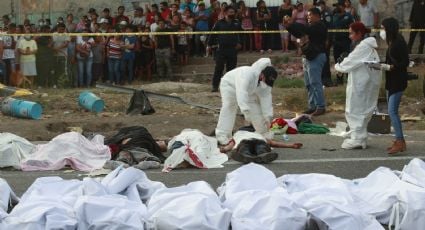 Detienen a cinco guatemaltecos por tráfico de migrantes y accidente fatal que cobró la vida de 50 personas en Chiapas