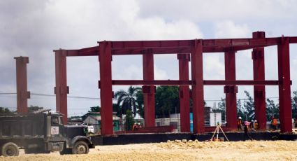 Los tres trabajadores heridos por el derrumbe en obra del Tren Maya ya fueron dados de alta, aseguran autoridades