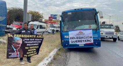 Paro de transportistas por violencia colapsa carreteras en varios estados; algunos contingentes buscan llegar al Zócalo de la CDMX