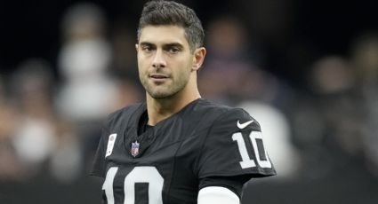 Jimmy Garoppolo, quarterback de Raiders, es suspendido dos partidos por violar política de sustancias que mejoran el rendimiento