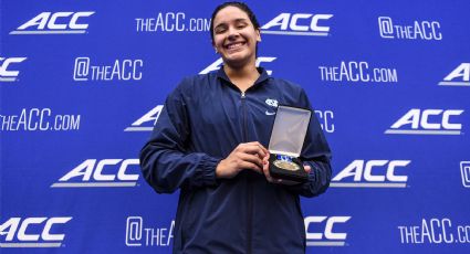 La clavadista mexicana Aranza Vázquez se corona como tricampeona de la Conferencia de la Costa del Atlántico en Estados Unidos