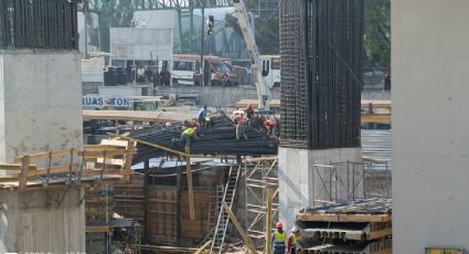 Cae estructura de varilla en el Cetram de Santa Martha Acatitla; reportan que hay heridos