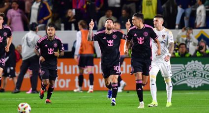 Messi es el 'galáctico': Anota su primer gol de la temporada en la MLS y rescata empate para el Inter Miami en Los Ángeles