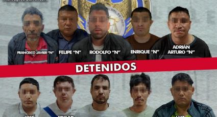 Detienen a 10 integrantes de una banda ligada a múltiples homicidios y secuestros en Guanajuato