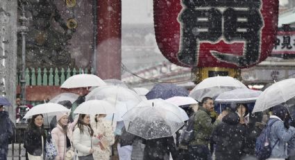 Suspenden el servicio de trenes en Tokio y cancelan más de 100 vuelos debido a las fuertes nevadas?