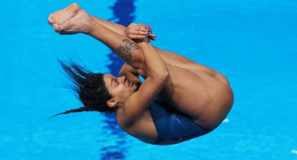 La mexicana Aranza Vázquez es séptima del mundo en trampolín de 3 metros, prueba en la que aseguró plaza para París 2024