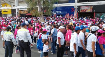 Desbordado por la asistencia, el primer acto masivo de Xóchitl Gálvez en Irapuato ve partir a simpatizantes al comienzo de su discurso