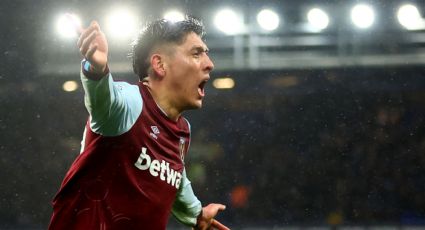 ¡Eso, 'Machín'! Edson Álvarez anota su primer gol en la Premier League, en la remontada del West Ham al Everton