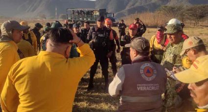 Habitantes afectados por los incendios forestales en Veracruz exigen a las autoridades sofocar el fuego en medio de evacuaciones