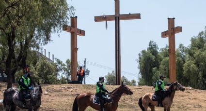 Cierran vialidades y aplican ley seca en Iztapalapa por la 181 representación de la Pasión de Cristo